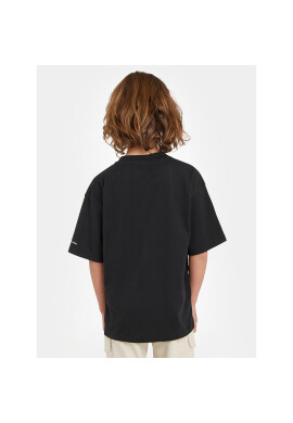Calvin Klein Jeans Тишърт Glitched Monogram IB0IB01767 Черен Regular Fit - Pepit.bg