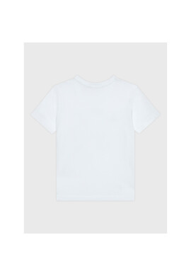 Calvin Klein Jeans Тишърт Grid Monogram IB0IB01455 Бял Regular Fit - Pepit.bg
