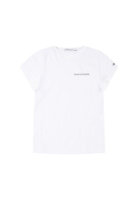 Calvin Klein Jeans Тишърт IB0IB00456 Бял Regular Fit - Pepit.bg