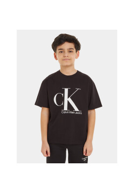 Calvin Klein Jeans Тишърт IB0IB01899 Черен Regular Fit - Pepit.bg