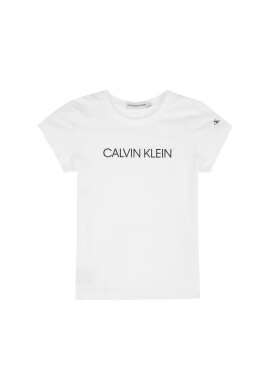 Calvin Klein Jeans Тишърт IG0IG00380 Бял Regular Fit - Pepit.bg