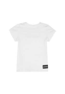 Calvin Klein Jeans Тишърт IG0IG00380 Бял Regular Fit - Pepit.bg
