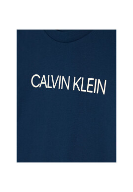 Calvin Klein Jeans Тишърт Institutional IB0IB00347 Син Regular Fit - Pepit.bg