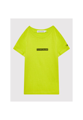 Calvin Klein Jeans Тишърт Institutional IB0IB01054 Зелен Regular Fit - Pepit.bg