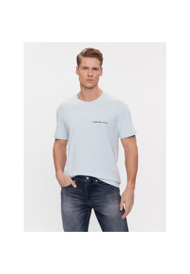Calvin Klein Jeans Тишърт Institutional J30J324671 Син Regular Fit - Pepit.bg