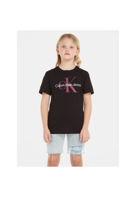 Calvin Klein Jeans Тишърт IU0IU00460 Черен Regular Fit - Pepit.bg