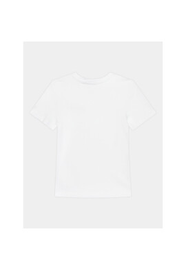 Calvin Klein Jeans Тишърт IU0IU00544 Бял Regular Fit - Pepit.bg