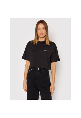 Calvin Klein Jeans Тишърт J20J217567 Черен Regular Fit - Pepit.bg