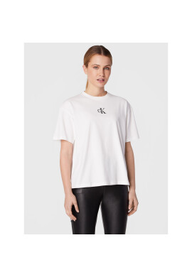 Calvin Klein Jeans Тишърт J20J219887 Бял Regular Fit - Pepit.bg