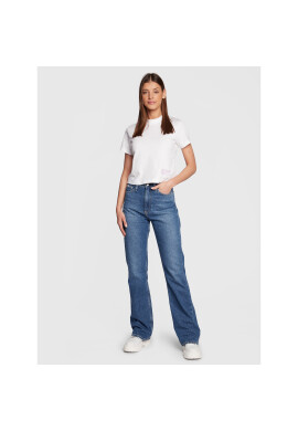 Calvin Klein Jeans Тишърт J20J220276 Бял Regular Fit - Pepit.bg