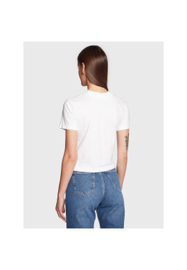 Calvin Klein Jeans Тишърт J20J220276 Бял Regular Fit - Pepit.bg