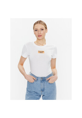 Calvin Klein Jeans Тишърт J20J220720 Бял Regular Fit - Pepit.bg