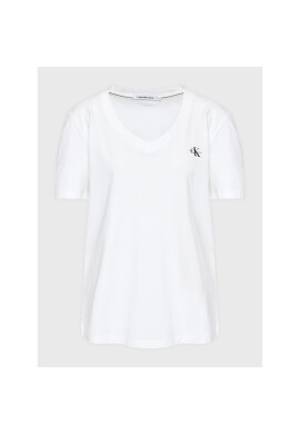 Calvin Klein Jeans Тишърт J20J221204 Бял Regular Fit - Pepit.bg