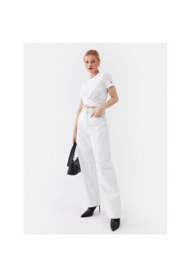 Calvin Klein Jeans Тишърт J20J222128 Бял Regular Fit - Pepit.bg