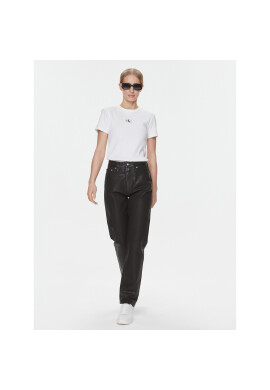 Calvin Klein Jeans Тишърт J20J222687 Бял Regular Fit - Pepit.bg