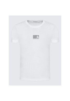 Calvin Klein Jeans Тишърт J30J319712 Бял Regular Fit - Pepit.bg