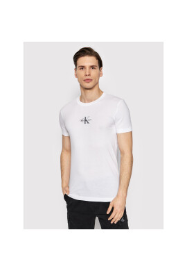 Calvin Klein Jeans Тишърт J30J319877 Бял Regular Fit - Pepit.bg