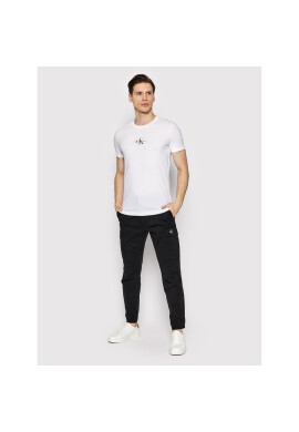 Calvin Klein Jeans Тишърт J30J319877 Бял Regular Fit - Pepit.bg