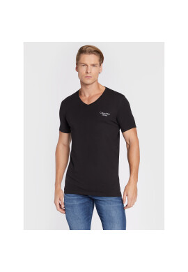 Calvin Klein Jeans Тишърт J30J320596 Черен Regular Fit - Pepit.bg