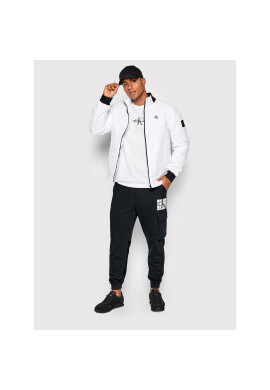 Calvin Klein Jeans Тишърт J30J320855 Бял Regular Fit - Pepit.bg