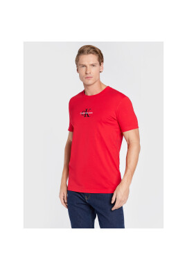 Calvin Klein Jeans Тишърт J30J320855 Червен Regular Fit - Pepit.bg