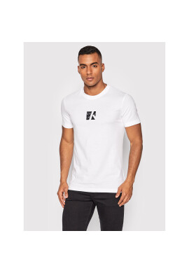Calvin Klein Jeans Тишърт J30J320876 Бял Regular Fit - Pepit.bg