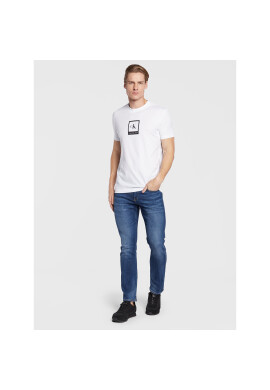 Calvin Klein Jeans Тишърт J30J321776 Бял Regular Fit - Pepit.bg