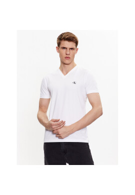 Calvin Klein Jeans Тишърт J30J322842 Бял Regular Fit - Pepit.bg