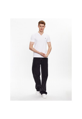 Calvin Klein Jeans Тишърт J30J322842 Бял Regular Fit - Pepit.bg