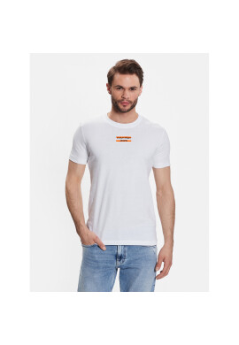 Calvin Klein Jeans Тишърт J30J322872 Бял Regular Fit - Pepit.bg