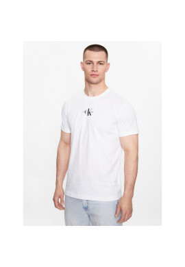 Calvin Klein Jeans Тишърт J30J323483 Бял Regular Fit - Pepit.bg