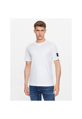 Calvin Klein Jeans Тишърт J30J323484 Бял Regular Fit - Pepit.bg