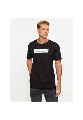 Calvin Klein Jeans Тишърт J30J324018 Черен Regular Fit - Pepit.bg
