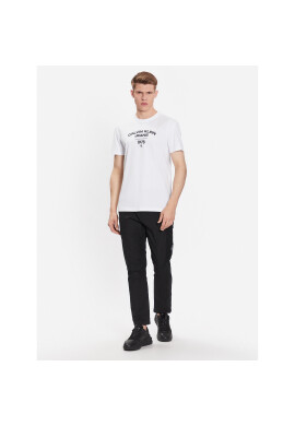 Calvin Klein Jeans Тишърт J30J324206 Бял Regular Fit - Pepit.bg