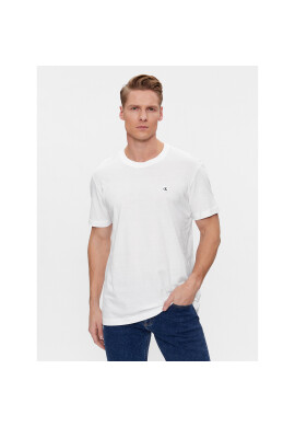 Calvin Klein Jeans Тишърт J30J325268 Бял Regular Fit - Pepit.bg
