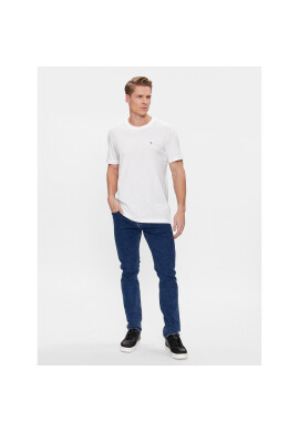 Calvin Klein Jeans Тишърт J30J325268 Бял Regular Fit - Pepit.bg