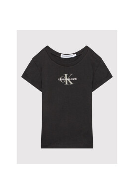 Calvin Klein Jeans Тишърт Micro Monogram IG0IG01221 Черен Regular Fit - Pepit.bg