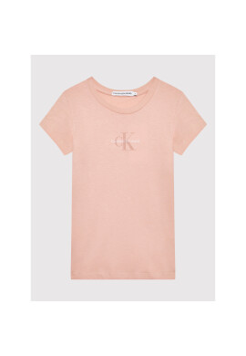 Calvin Klein Jeans Тишърт Micro Monogram IG0IG01221 Розов Regular Fit - Pepit.bg