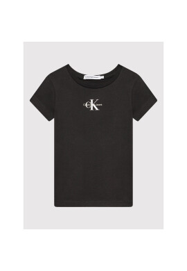 Calvin Klein Jeans Тишърт Micro Monogram IG0IG01470 Черен Slim Fit - Pepit.bg