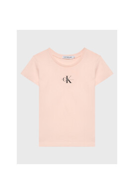 Calvin Klein Jeans Тишърт Micro Monogram IG0IG01470 Розов Regular Fit - Pepit.bg