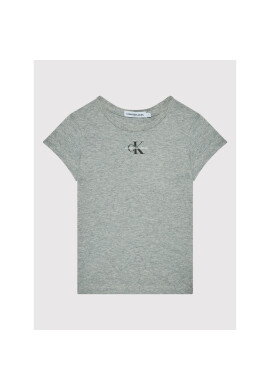 Calvin Klein Jeans Тишърт Micro Monogram IG0IG01470 Сив Slim Fit - Pepit.bg