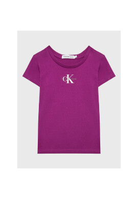 Calvin Klein Jeans Тишърт Micro Monogram IG0IG01470 Виолетов Regular Fit - Pepit.bg