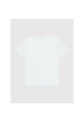 Calvin Klein Jeans Тишърт Monogram IB0IB01231 Бял Regular Fit - Pepit.bg