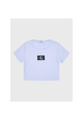 Calvin Klein Jeans Тишърт Monogram IG0IG01570 Виолетов Regular Fit - Pepit.bg