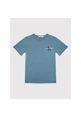 Calvin Klein Jeans Тишърт Monogram Logo IU0IU00068 Син Regular Fit - Pepit.bg