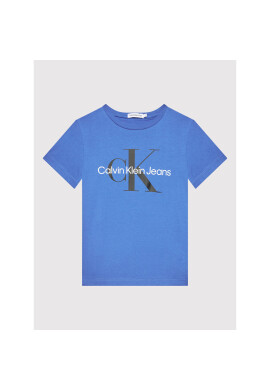 Calvin Klein Jeans Тишърт Monogram Logo IU0IU00267 Син Regular Fit - Pepit.bg