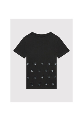 Calvin Klein Jeans Тишърт Repeated Monogram IB0IB01104 Черен Regular Fit - Pepit.bg