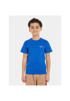 Calvin Klein Jeans Тишърт Stack Logo IB0IB01319 Син Regular Fit - Pepit.bg