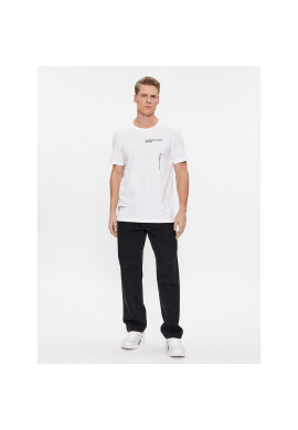 Calvin Klein Jeans Тишърт Text J30J325065 Бял Regular Fit - Pepit.bg