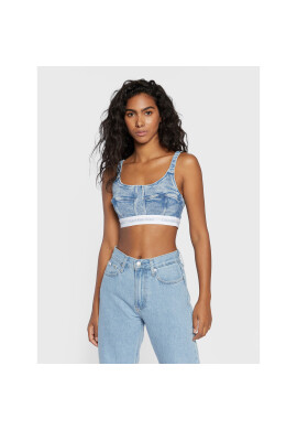 Calvin Klein Jeans топ J20J219203 Син Regular Fit - Pepit.bg